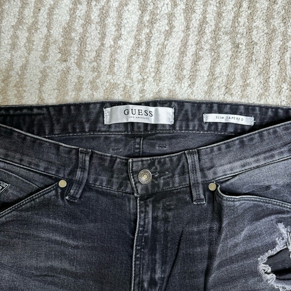 Guess Jeans Washed Black Size 33x32 - Picture 9 of 10